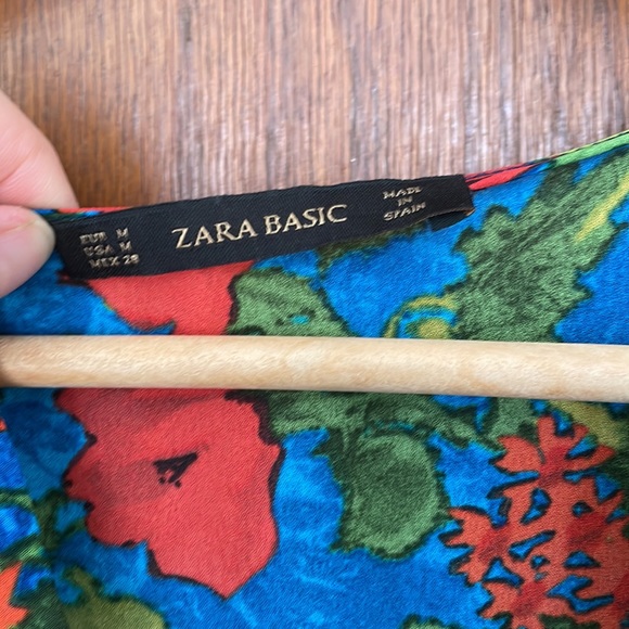 ZARA Floral Summer Dress (Size M) - Picture 3 of 3